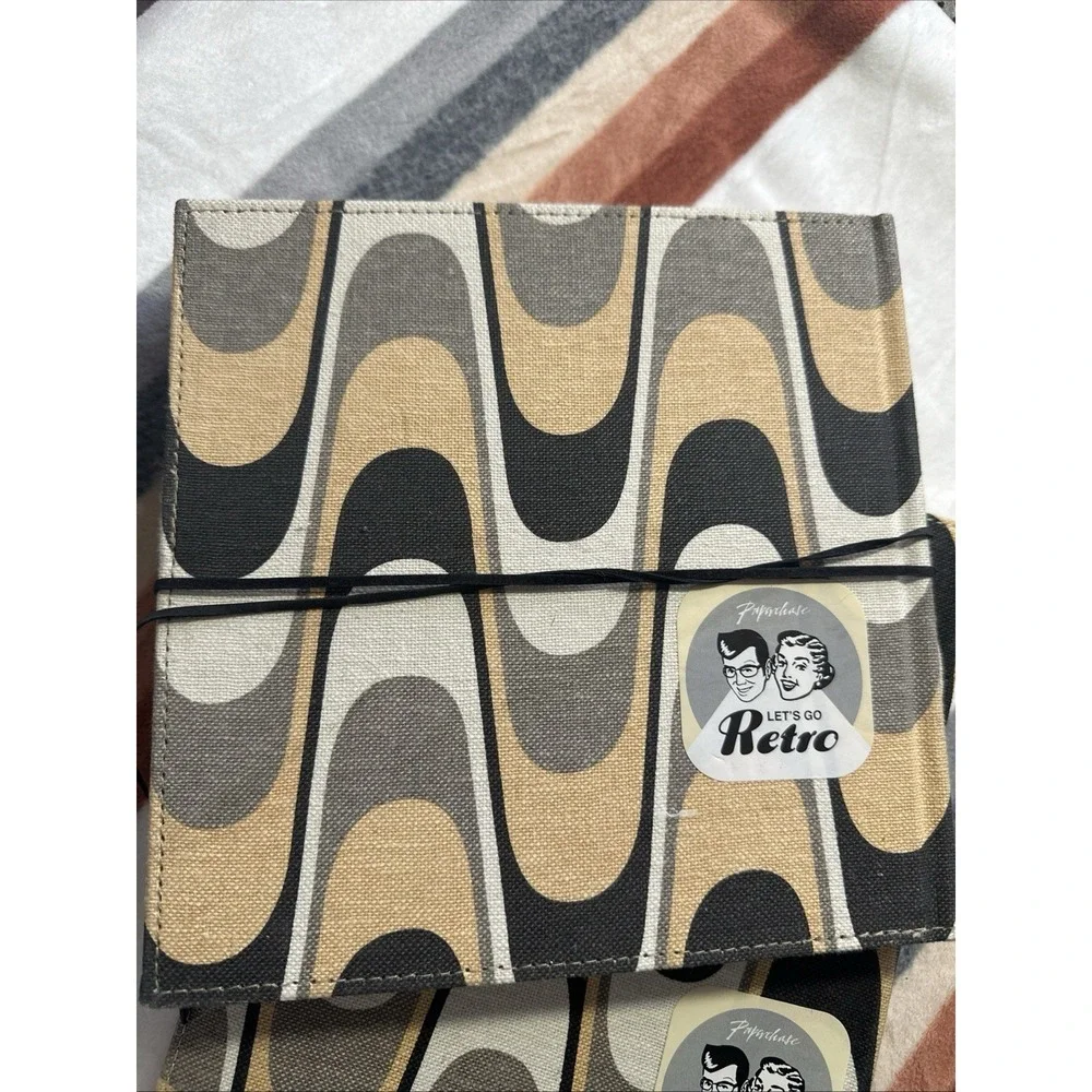 Let's Go Retro   Journal and Photo Album Set ! New! Vintage Vibes Retro !